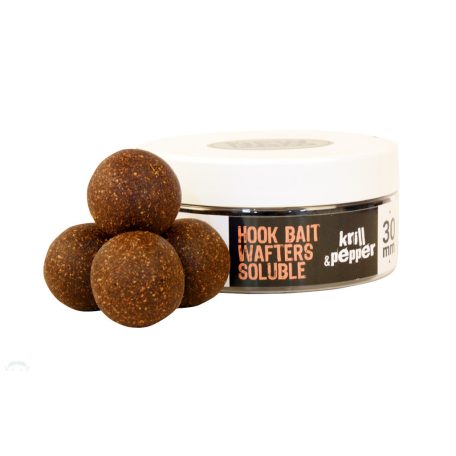 THE BIG ONE HOOK BAIT WAFTERS SOLUBLE KRILL&PEPPER 30MM