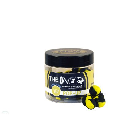 THE ONE POP UP HONEY&HALIBUT 14-16 MM BLACK - YELLOW