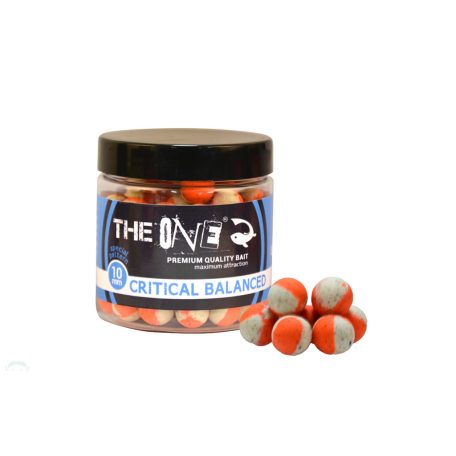 THE ONE CRITICAL BALANCED HOOKBAIT SCOPEX SQUID 10 MM ORANGE WHITE 50 GR