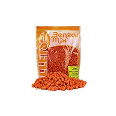 BENZAR MIX MICROPELLET FEEDER 800G BLACK HALIBUT 1.5MM