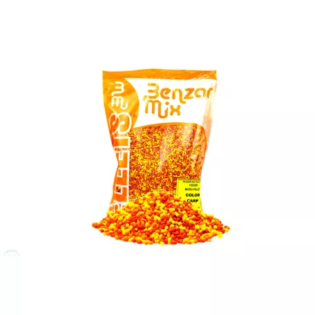 BENZAR MIX MICROPELLET FEEDER 800G COLOR CARP MIX 1.5MM