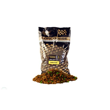 BENZÁR CONCOURSE TWISTER PELLET MIX MARZIPAN-GARLIC 800 GR