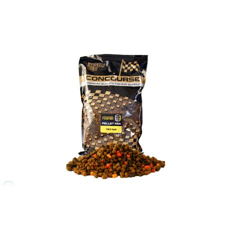 BENZÁR CONCOURSE TWISTER PELLET MIX CHILI-SQUID 800 GR