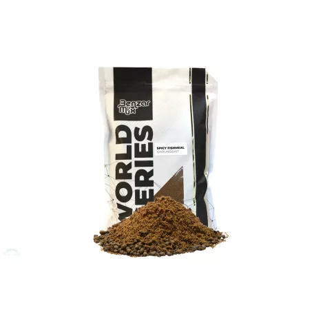BENZAR MIX WORLD SERIES GROUNDBAIT SPICY FISHMEAL 800GR