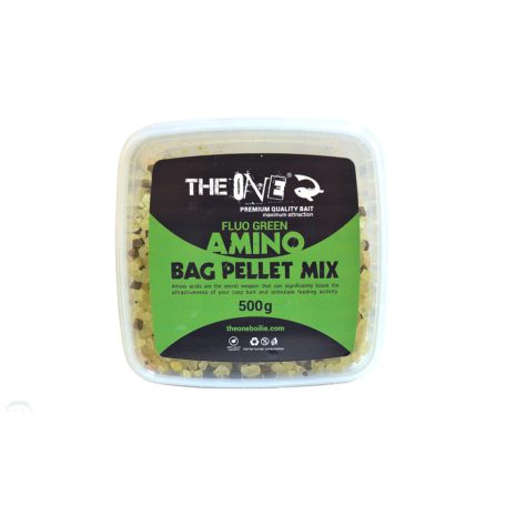 THE ONE AMINO BAG PELLET MIX FLUO GREEN 500 GR