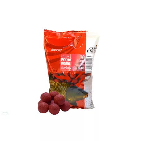 CARP EXPERT SMART  PRIME BOILIE 800G STRAWBERRY 20MM