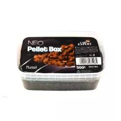 CARP EXPERT NEO BOX PELLET BOX 500G MUSSEL