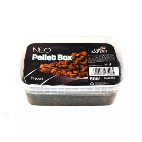 CARP EXPERT NEO BOX PELLET BOX 500G MUSSEL