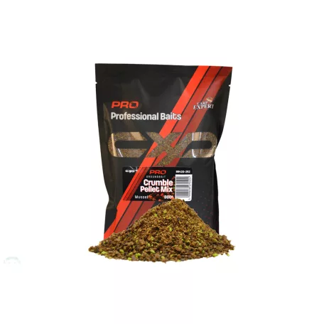 CARP EXPERT PRO GROUNDBAIT CRUMBLE PELLET MIX 800G MUSSEL