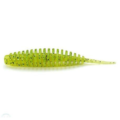 FISHUP_TANTA 1.5" (10PCS.), #055 - CHARTREUSE/BLACK