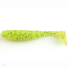 FISHUP_WIZZLE SHAD 2" (10PCS.), #055 - CHARTREUSE/BLACK