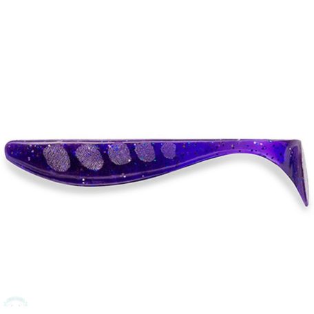 FISHUP_WIZZLE SHAD 2" (10PCS.), #060 - DARK VIOLET/PEACOCK & SILVER