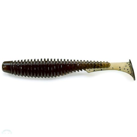 FISHUP_U-SHAD 2.5" (9PCS.), #043 - WATERMELON BROWN/BLACK