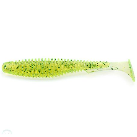 FISHUP_U-SHAD 2.5" (9PCS.), #026 - FLO CHARTREUSE/GREEN