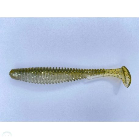 FISHUP_U-SHAD 4" (8PCS.), #202 - GREEN PUMPKIN/PEARL