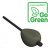 CARP EXPERT FLAT INLINE ÓLOM 60G SZINEZETT GO GREEN