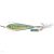 LIVETARGET FLUTTER SHAD JIGGING SPOON GOLD/GREEN55 MM 14 G