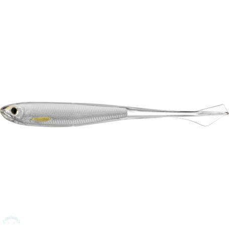 LIVETARGET GHOST TAIL MINNOW DROPSHOT BAIT SILVER/PEARL 95 MM