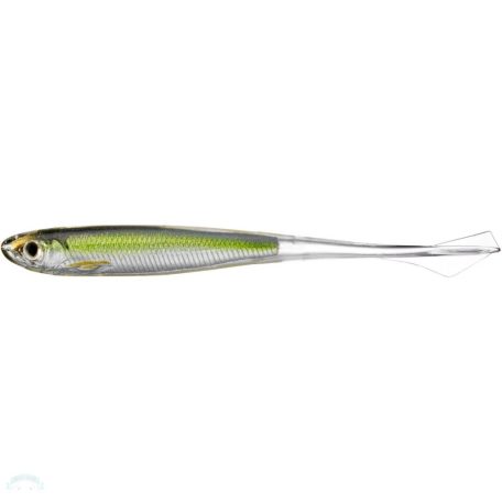 LIVETARGET GHOST TAIL MINNOW DROPSHOT BAIT SILVER/GREEN 95 MM