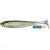 LIVETARGET SLOW-ROLL SHINER PADDLE TAIL SILVER/GREEN 85 MM