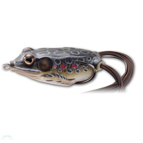 LIVETARGET FROG WALKING BAIT BROWN/BLACK 45 MM 7 G