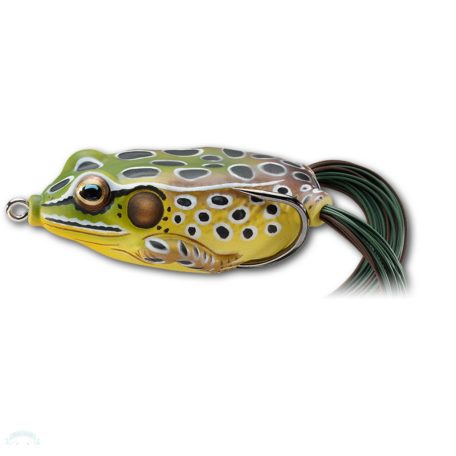 LIVETARGET FROG WALKING BAIT EMERALD/BROWN 45 MM 7 G