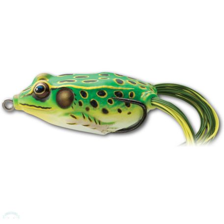 LIVETARGET FROG WALKING BAIT FLOROSCENT GREEN/YELLOW 55 MM 18 G