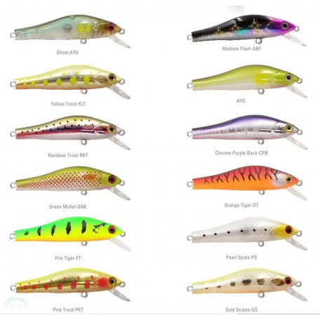 MUSTAD SCURRY MINNOW 55S YELLO