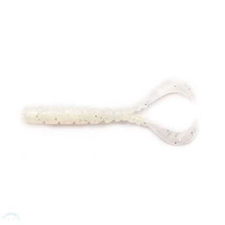 MUSTAD AJI CRAW TAIL 1.7'' WHITE LUMINOUS 12DB/CSOMAG