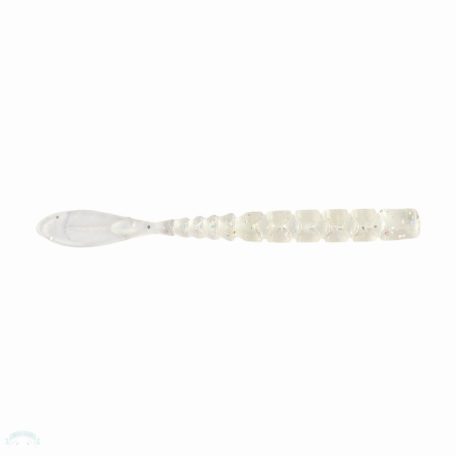 MUSTAD AJI FISH TAIL 2'' CLEAR RAINBOW GLITTER 12DB/CSOMAG