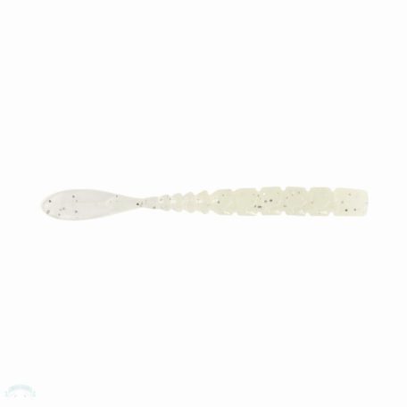 MUSTAD AJI FISH TAIL 2'' CLEAR LUMINOUS SILVER GLITTER 12DB/CSOMAG