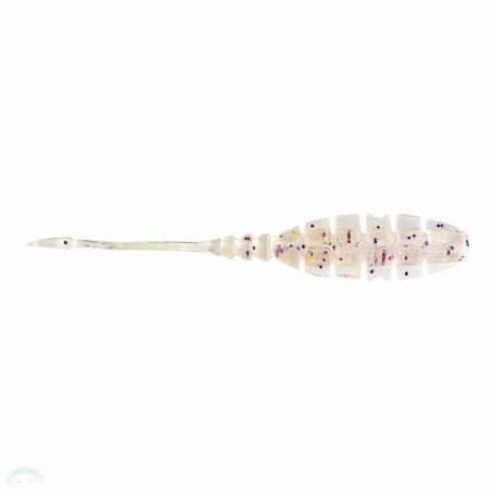 MUSTAD AJI WINGED BAIT 2'' CLEAR PURPLE GLITTER 12DB/CSOMAG