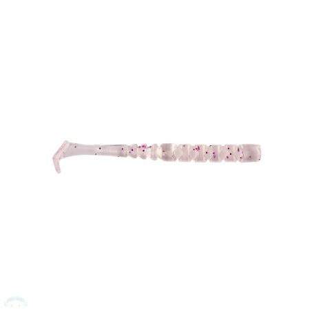 MUSTAD AJI PADDLE TAIL 2'' CLEAR PURPLE GLITTER 12DB/CSOMAG