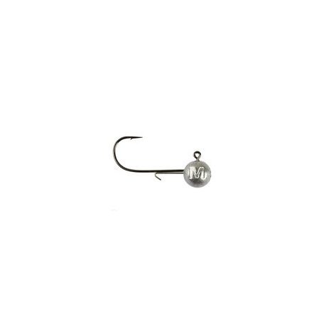 MUSTADBALL JIG HEAD W/KEEPER 1 3G 6PCS LEAD