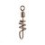 MUSTAD POWER ROLLING SWIVEL WITH SCREW SNAP 6 6DB/CSOMAG