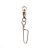 MUSTAD BB SWIVEL W/ COASTLOCK SNAP 6 3DB/CSOMAG