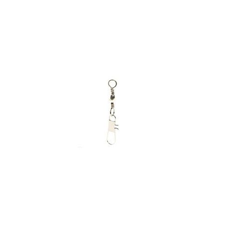 MUSTAD BARREL SWIVEL WITH INTERLOCK SNAP 2/0×B6 6DB/CSOMAG