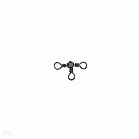 MUSTAD BARREL THREE WAY CROSS SWIVEL 10 10DB/CSOMAG