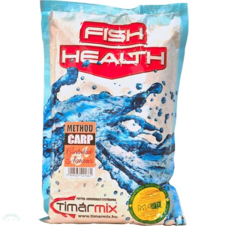 TIMÁR MIX FISH HEALTH METHOD CARP ETETŐANYAG - CSOKI-NARANCS 1KG