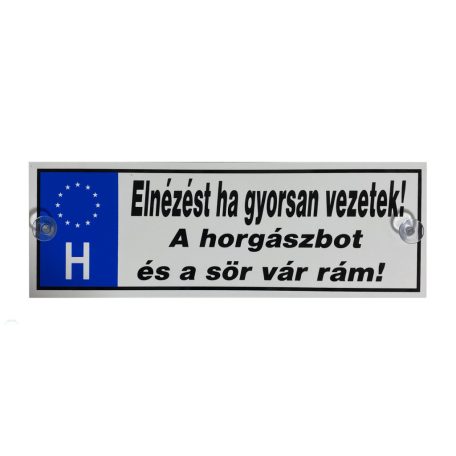 TRÉFA RENDSZÁM ELNÉZÉST HA GYORSAN VEZETEK..