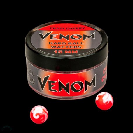 VENOM HARD BALL WAFTERS 15 MM CRAZY CHERRY