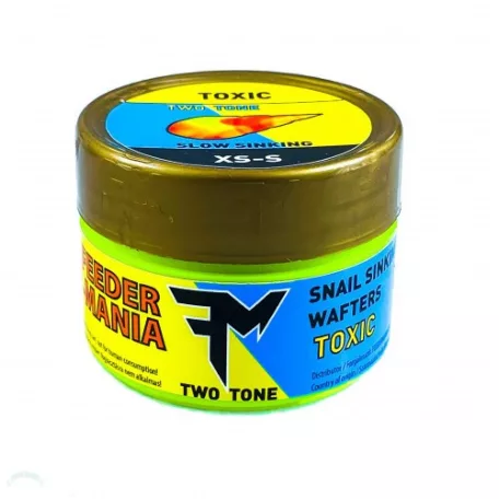 Feedermánia SNAIL SINKING WAFTERS TWO TONE XS-S TOXIC