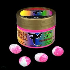Feedermánia COLOUR BALLS TWO TONE STRAWBERRY JAM XL