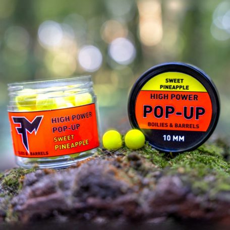 Feedermánia HIGH POWER POP-UP BOILIES & BARRELS 10 MM SWEET PINEAPPLE