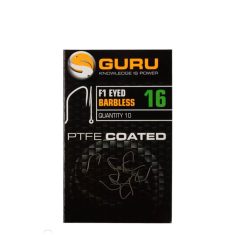 GURU F1 Eyed Hook Size 16 (Barbless/Eyed)