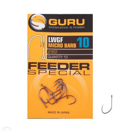 GURU LWG Feeder Special Eyed Size 10