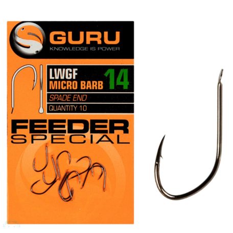 GURU Feeder Special Hook Size 12 (Barbed/Spade End)