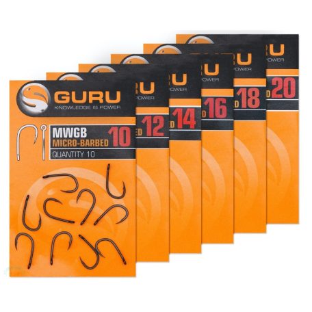 GURU MWG Hook size 10 (Barbed/Eyed)