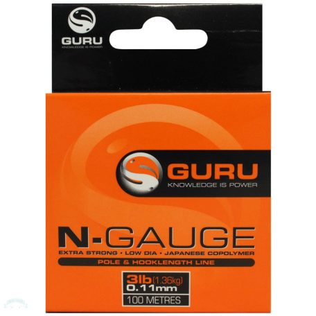 GURU N-Gauge 4 lb - 0,13mm - 100m