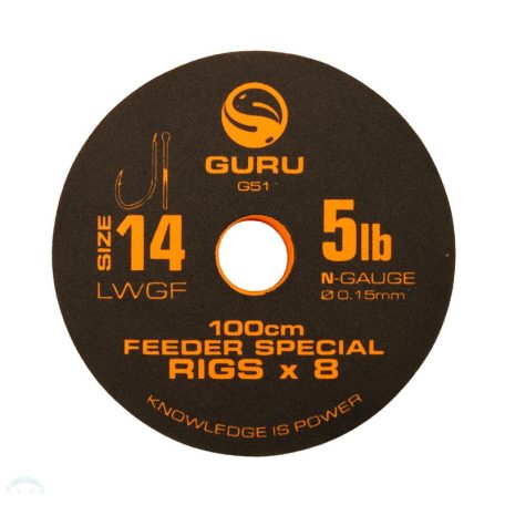 GURU LWGF Feeder Special Rig Size 12 / 100cm